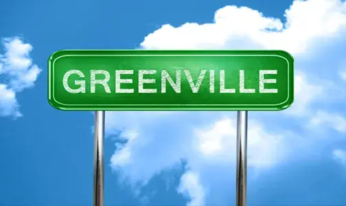 Greenville sign